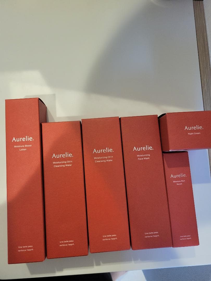 オレリー　メイク落とし・洗顔料・化粧水・美容液・ナイトクリーム　未開封新品