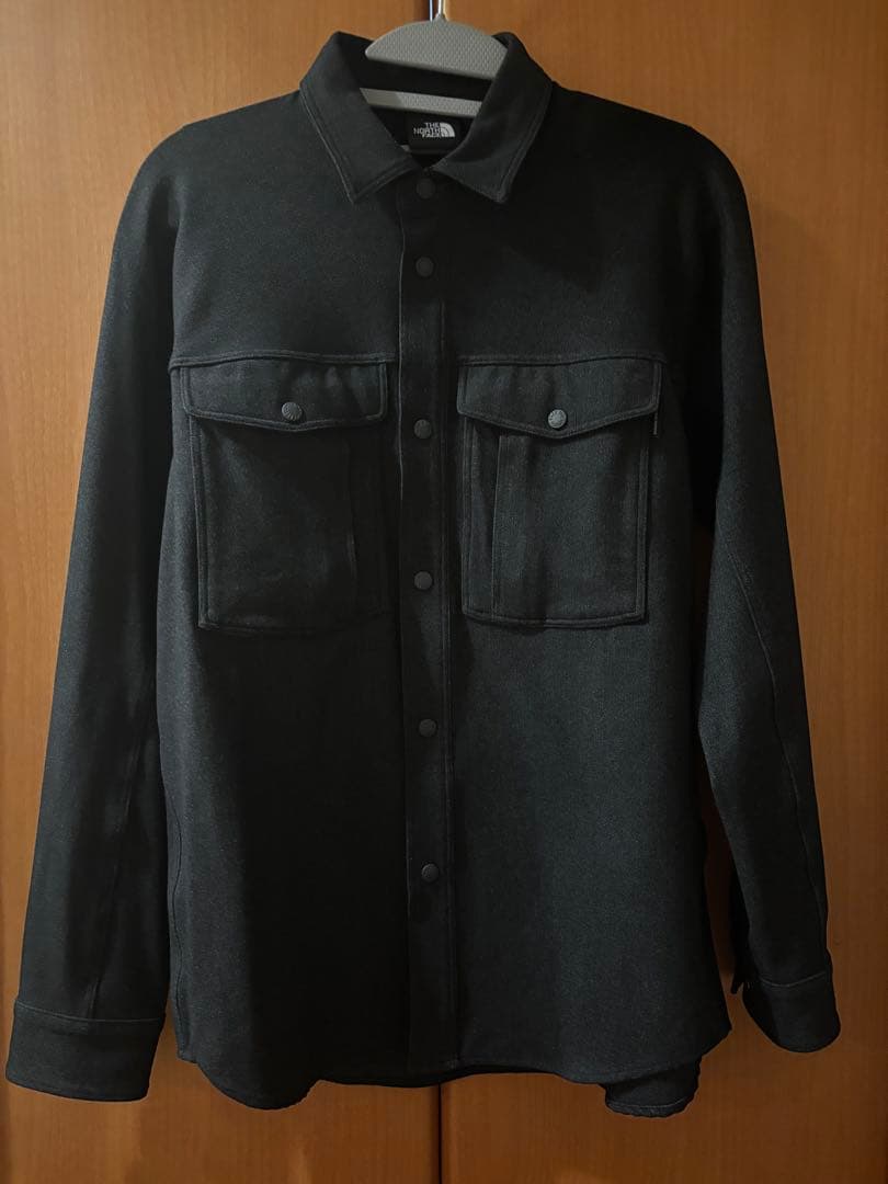 ノースフェイス インヨーシャツ・スラックス セットアップ ミックスチャコール S