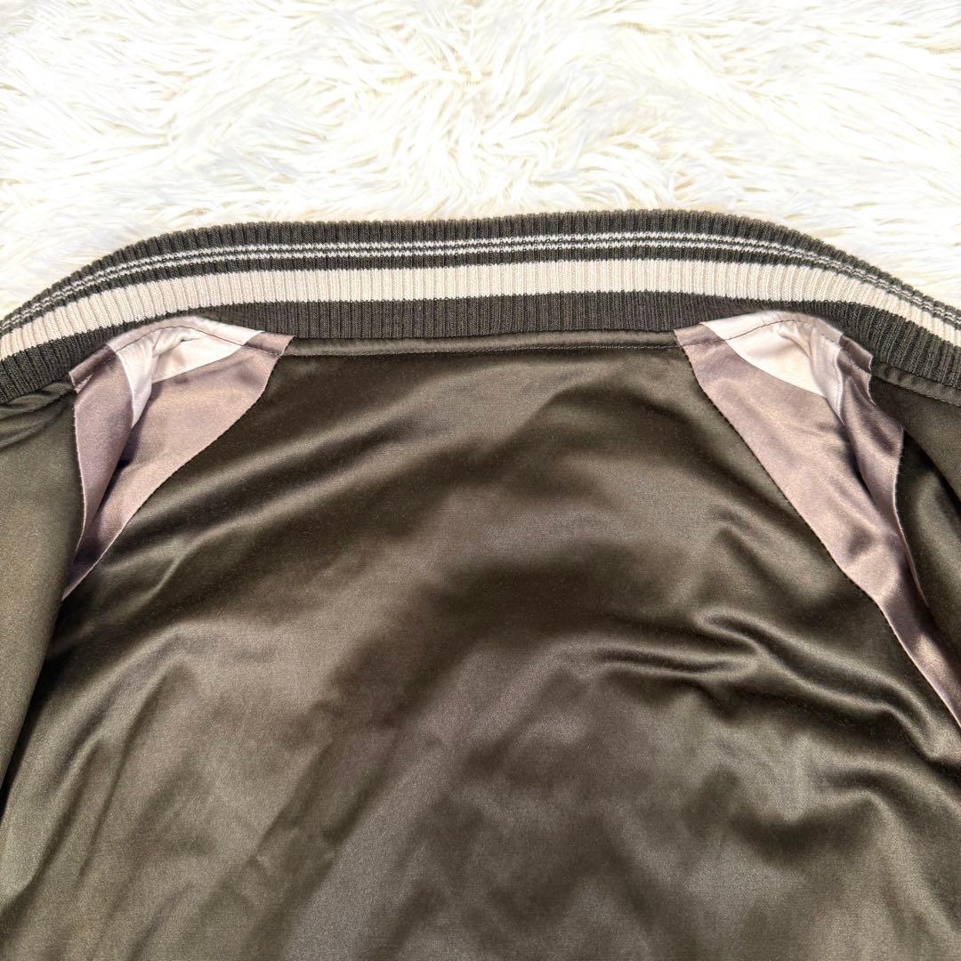 ゴア GOA エンブロイダリーリバーシブルスカジャン オーバーサイズ XL相当