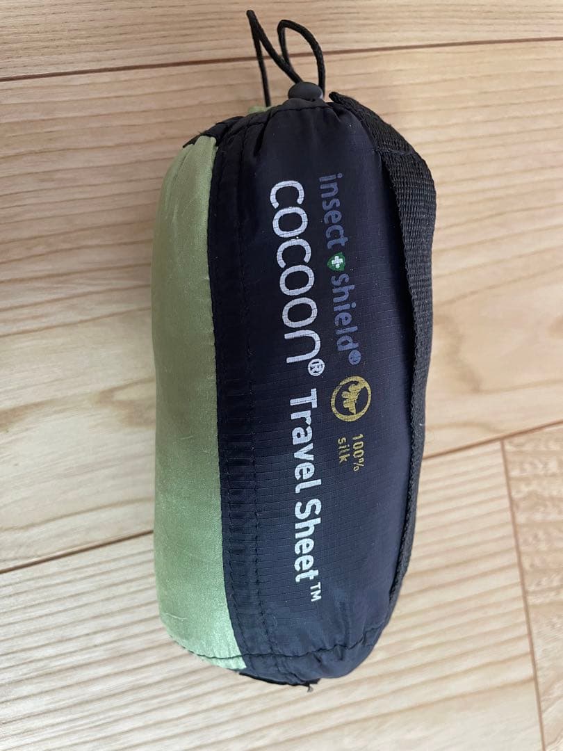 cocoon Travel Sheet 100%シルク