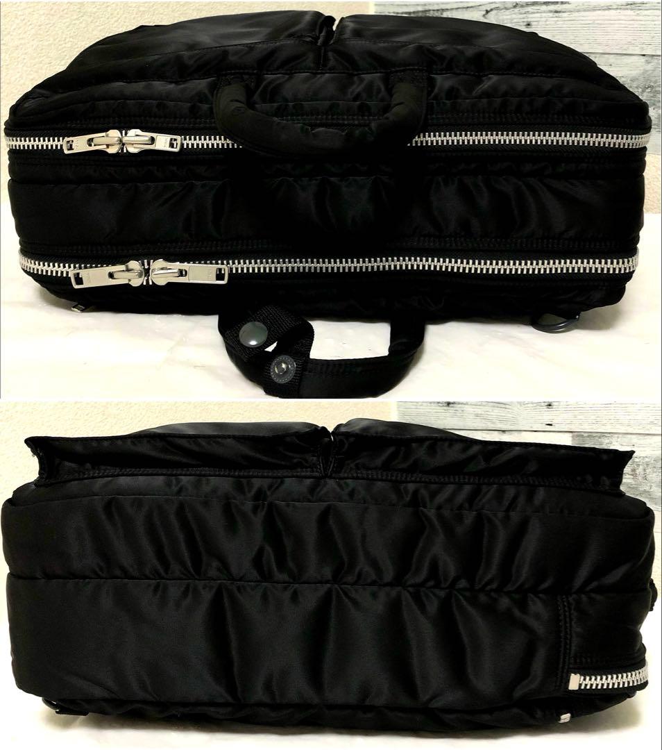 超美品✨ポータータンカー ビジネスバッグ3way 2層 A4可 大容量 ブラック