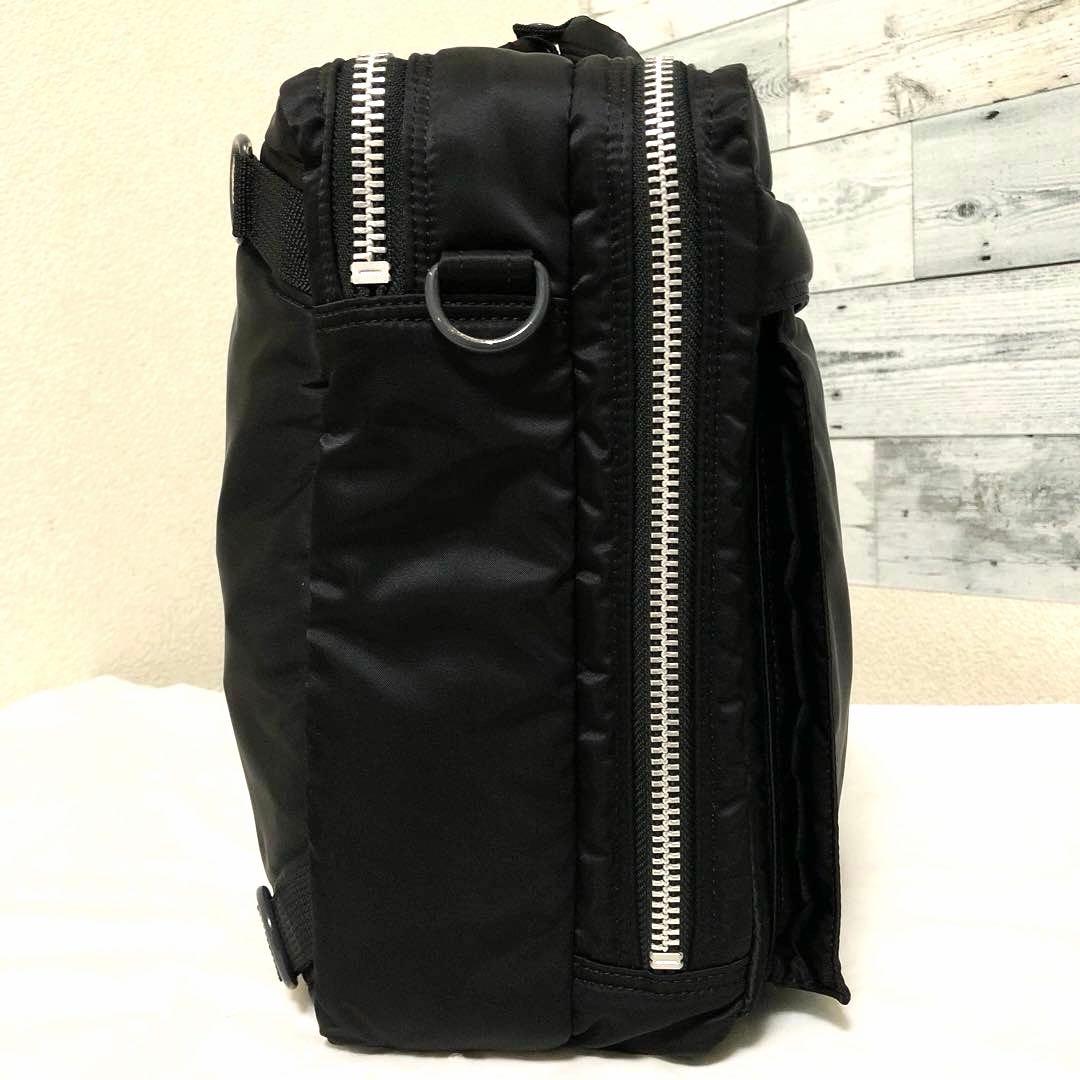 超美品✨ポータータンカー ビジネスバッグ3way 2層 A4可 大容量 ブラック