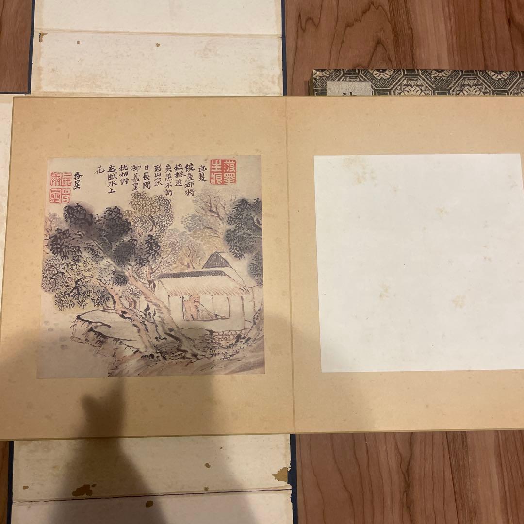 十便十宜畫図 池大雅・与謝蕪村 限定工芸折帖 筑摩書房 1957年