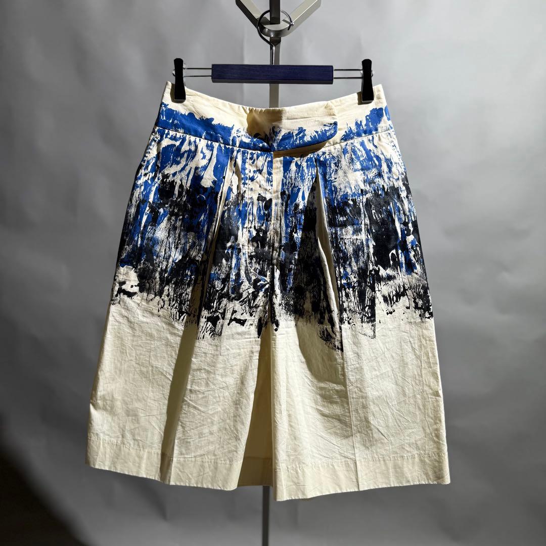 パンツ BOTTEGA VENETA ACTIONPAINTING SHORTS 38
