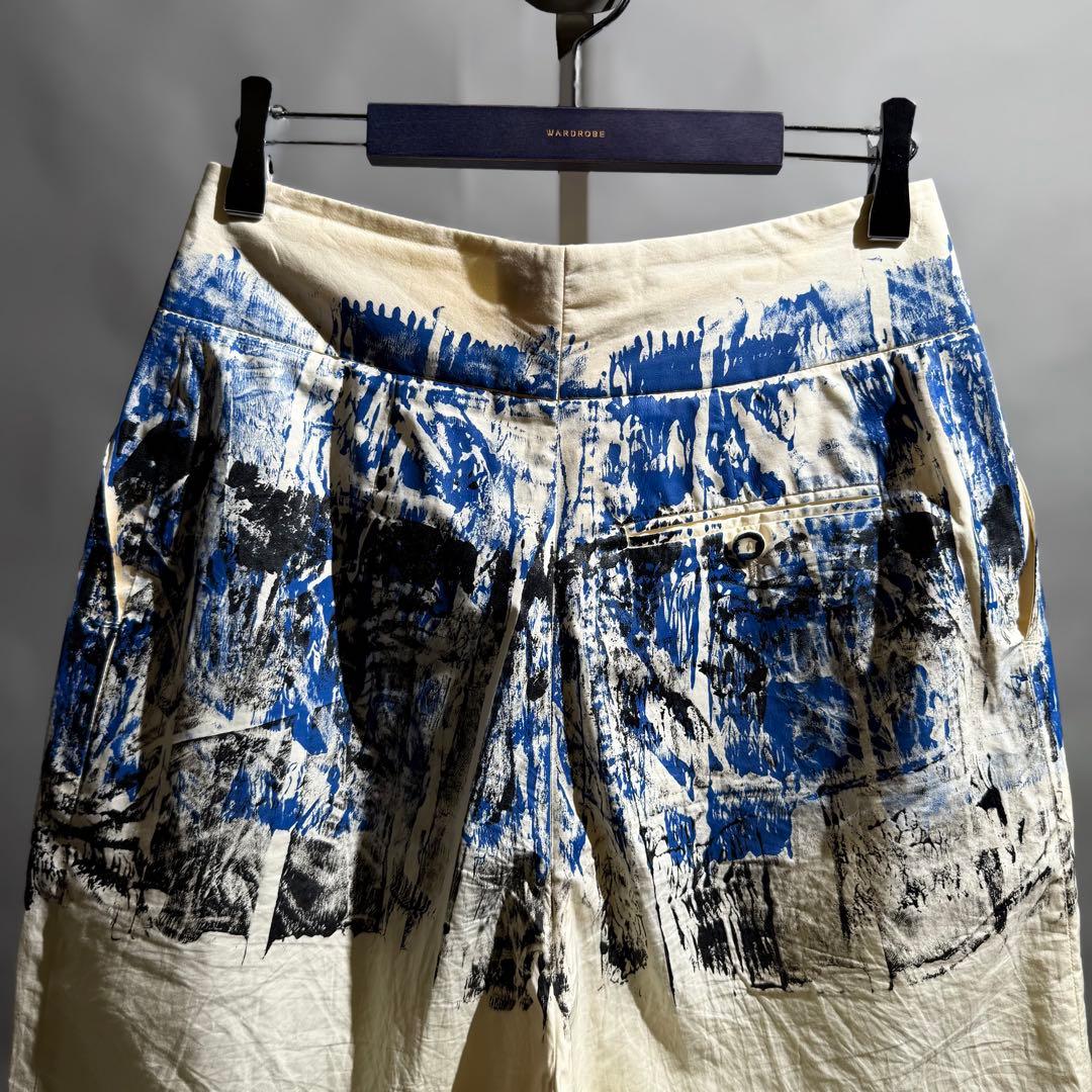 パンツ BOTTEGA VENETA ACTIONPAINTING SHORTS 38