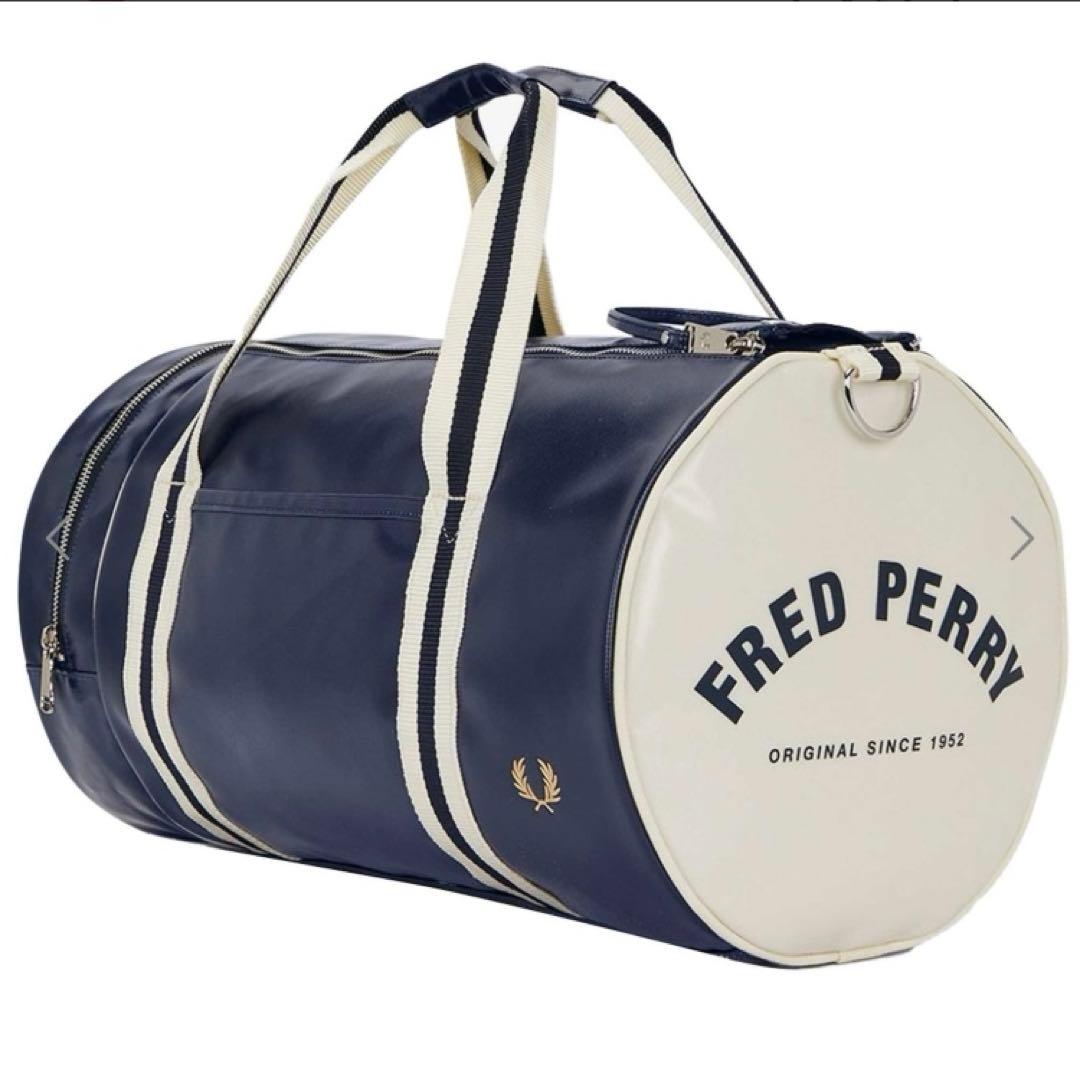 FRED PERRY ドラムバッグ ボストンバッグ