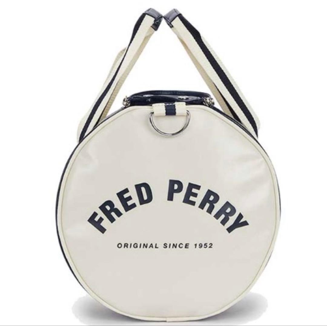 FRED PERRY ドラムバッグ ボストンバッグ