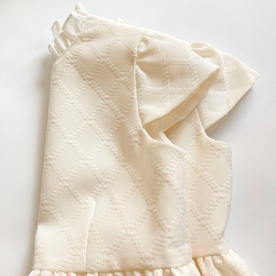 110size ホワイト セレモニー 入学 卒園 発表会 結婚式 フォーマル