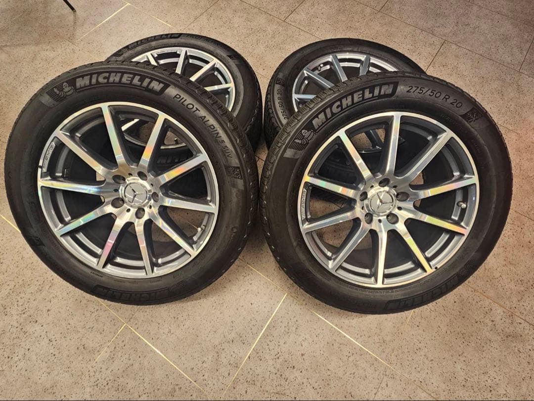 美品 ベンツ Gクラス G63 純正スタッドレスタイヤ ホイール 20インチ