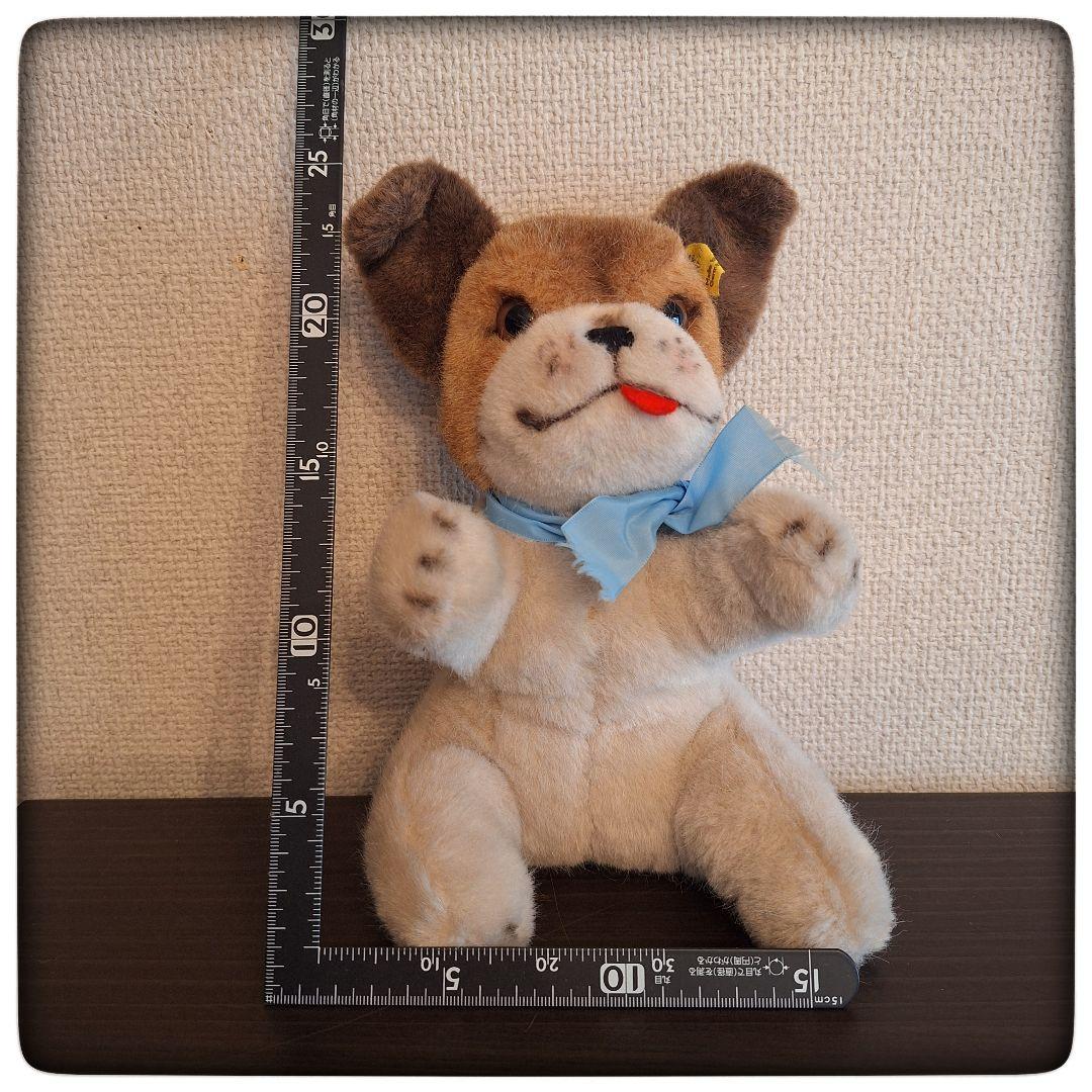 【おすわり犬 Possy 25cm】シュタイフ ブルドック