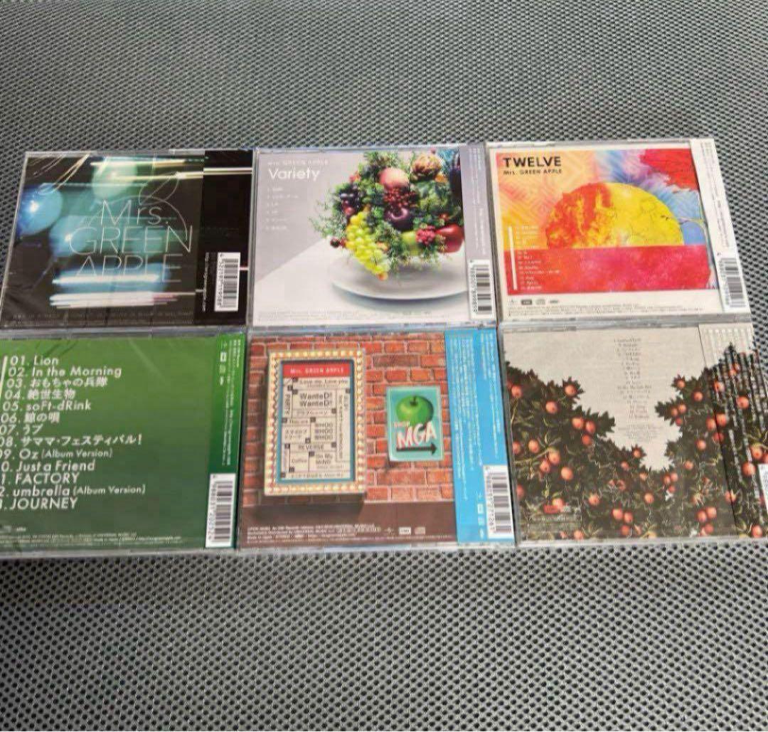 Mrs. GREEN APPLE◆CD アルバム 6枚セット