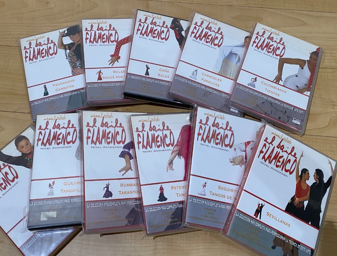 【21全巻セット】エル・バイレ・フラメンコ DVD教材 マヌエル・サラド