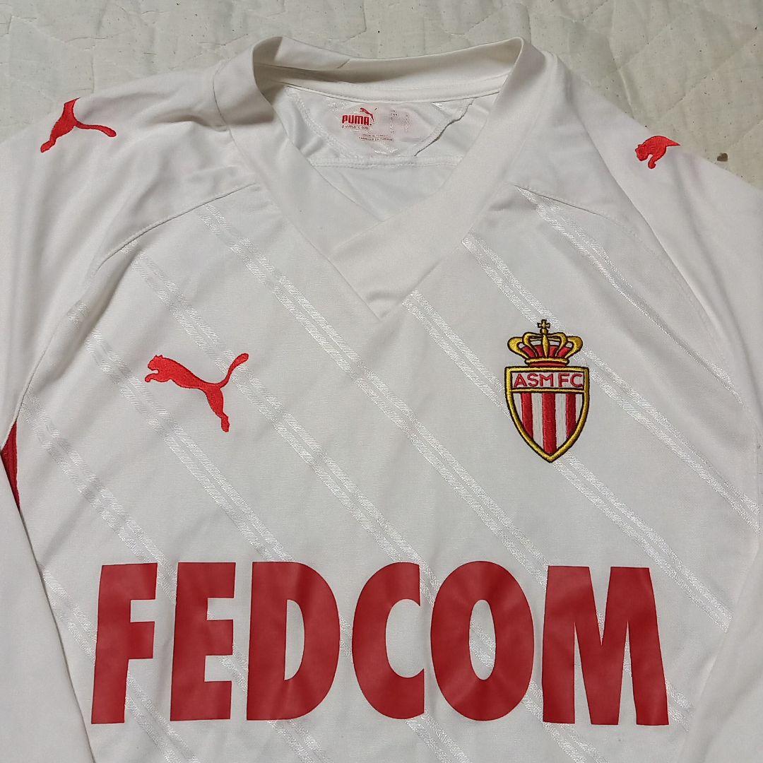 『長袖』ASモナコ(フランスリーグの強豪、ヨーロッパ販売の海外正規品　トルコ製)