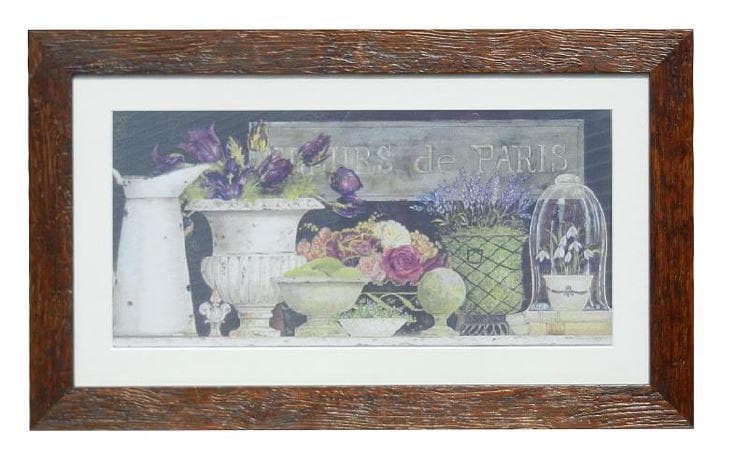 イタリア 額絵 アートフレーム ガーデニング ナチュラル 242910