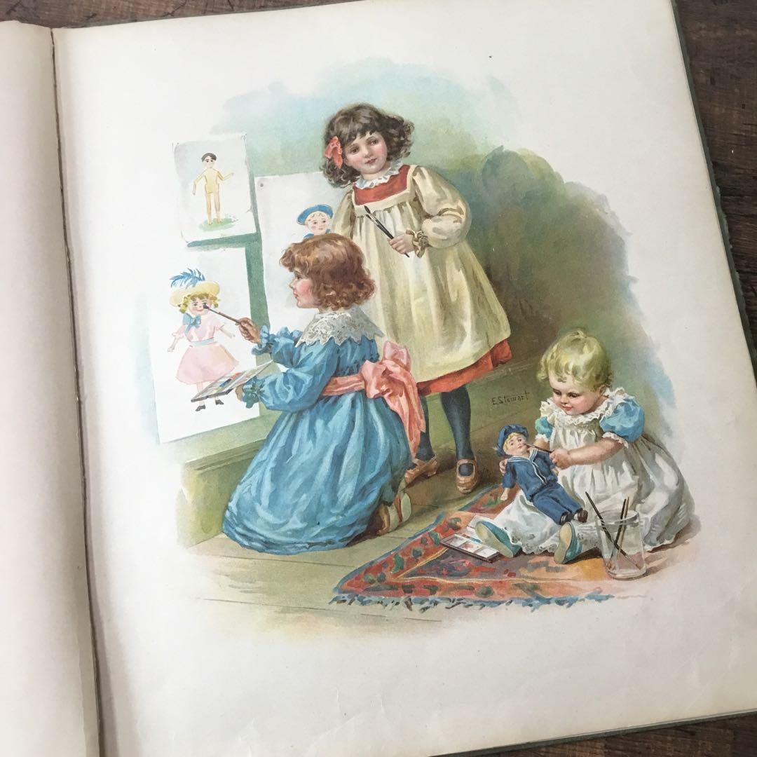 ドイツ語　アンティーク本　絵本