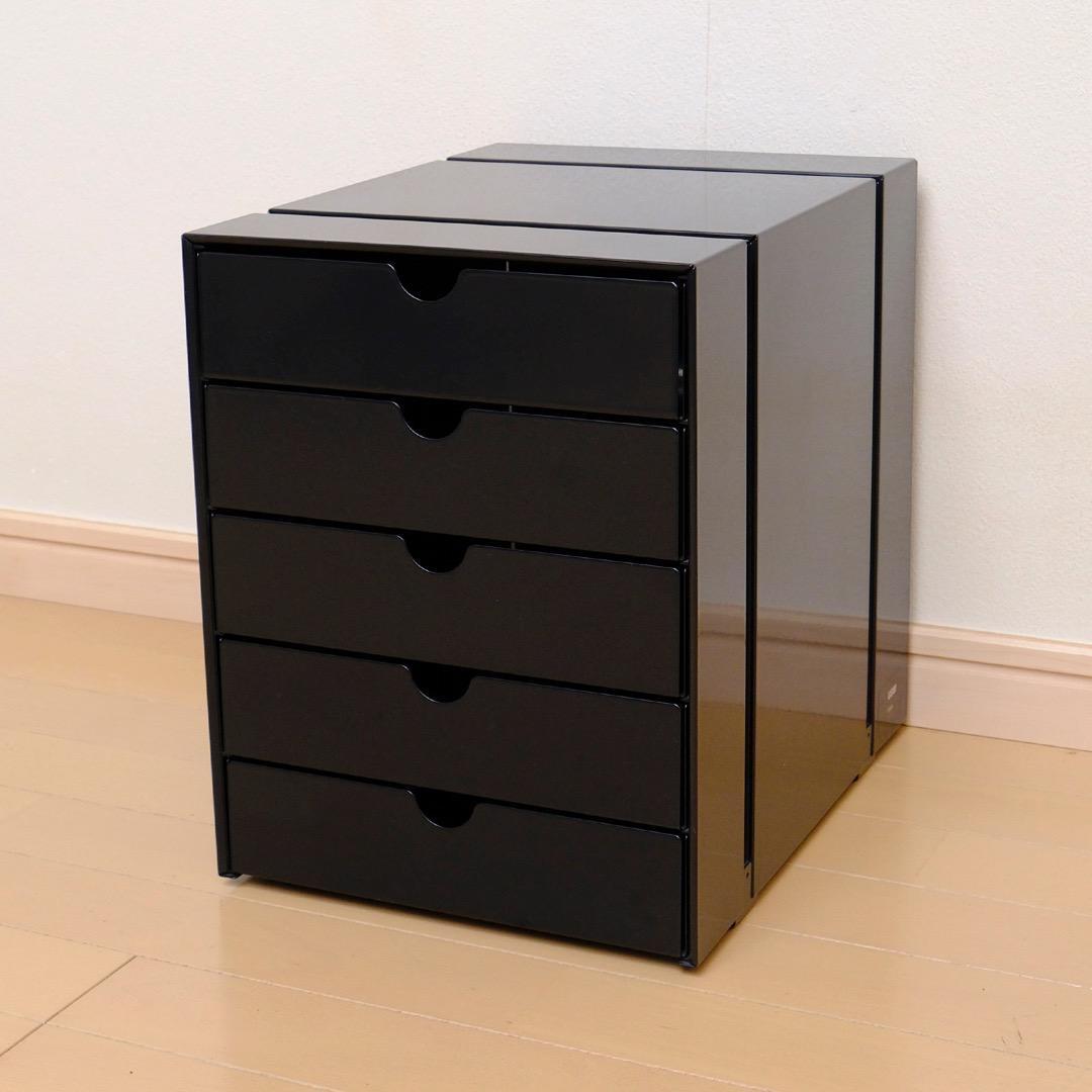 USMハラー イノスボックス 5ドロワー ブラック