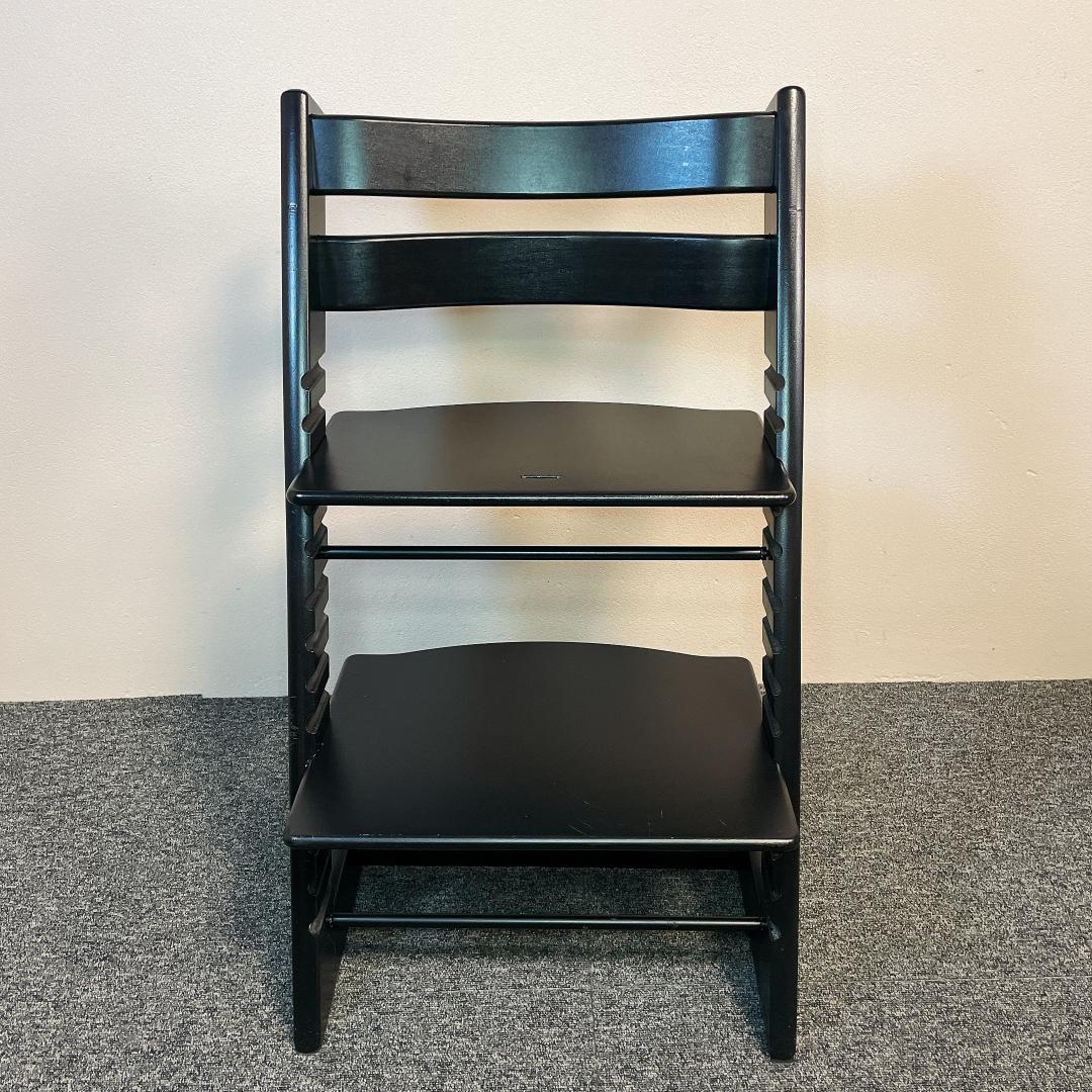 希少色　シリアル6　現行モデル　ストッケ　トリップトラップ　ブラック