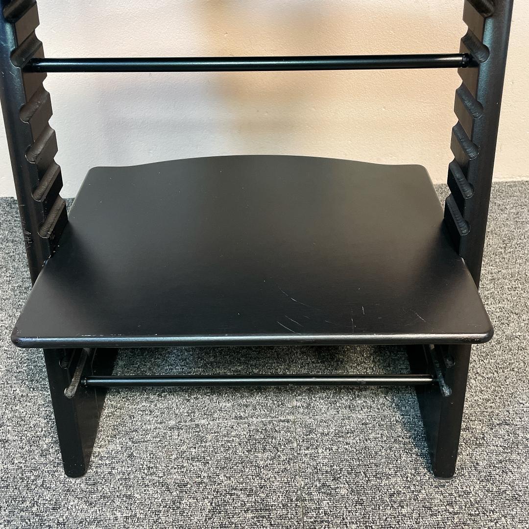 希少色　シリアル6　現行モデル　ストッケ　トリップトラップ　ブラック