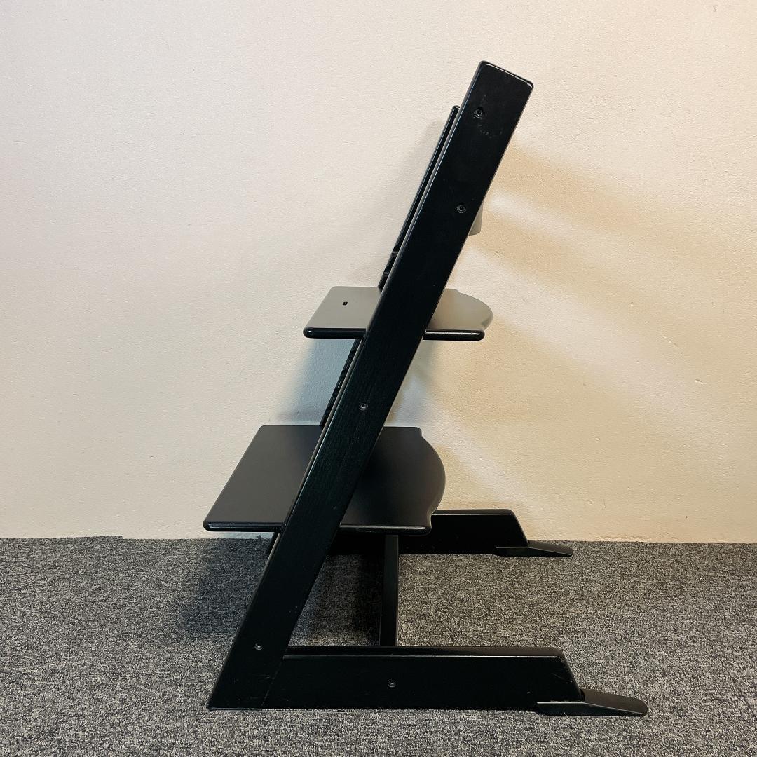 希少色　シリアル6　現行モデル　ストッケ　トリップトラップ　ブラック