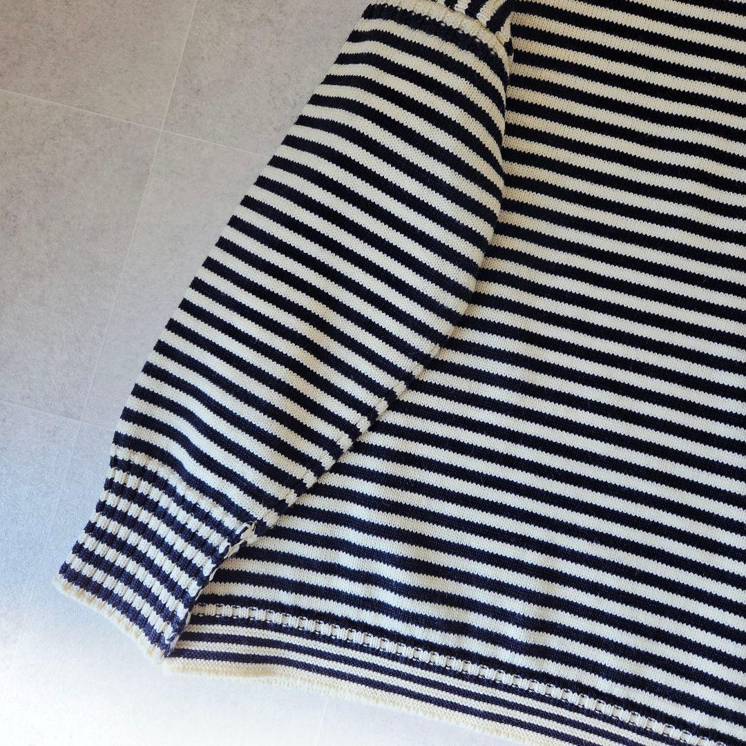 希少Lサイズ✨️ルトリコチュール 英国製 ガンジーセーター ボーダー ビショップ