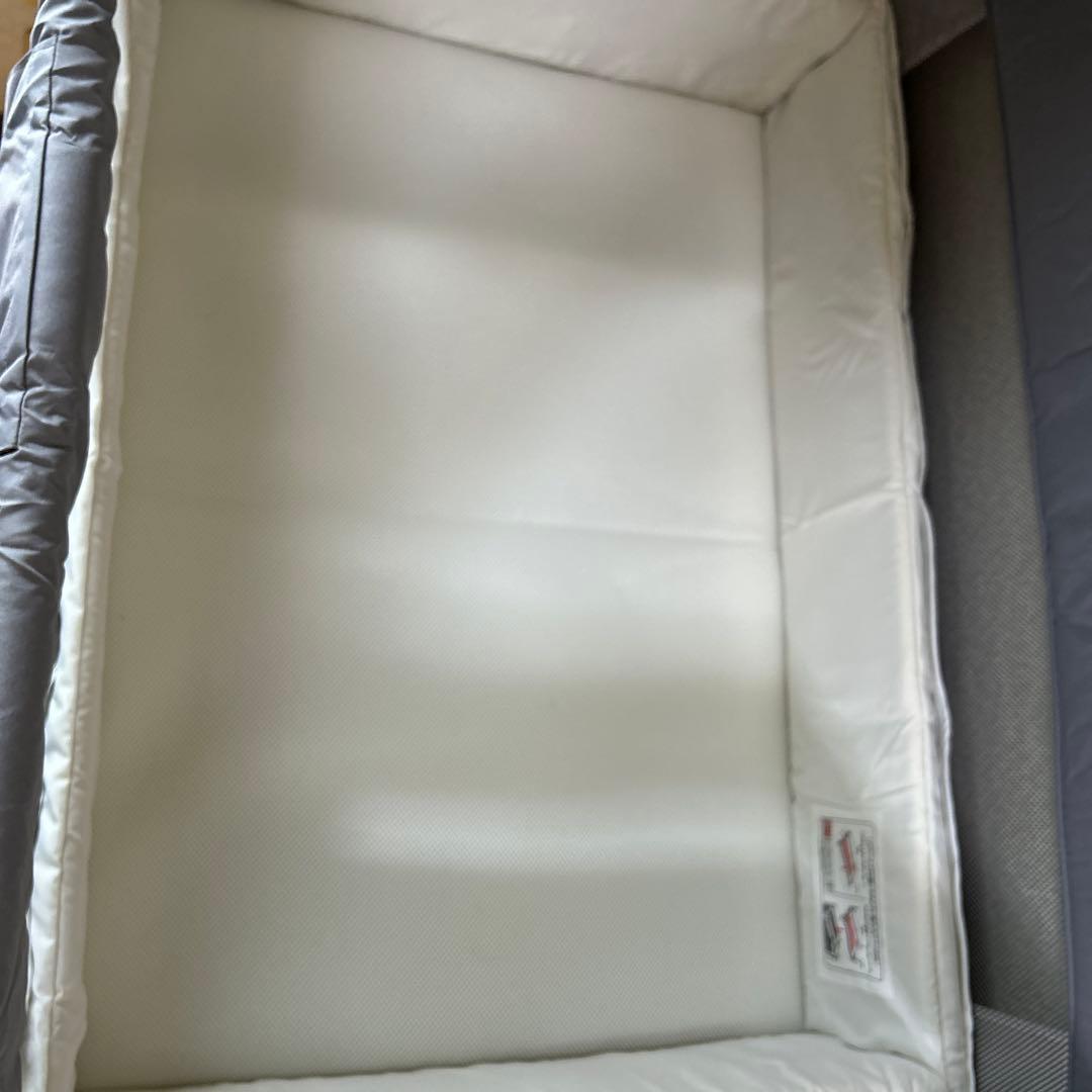 【美品】Aprica アップリカ　ココネルエアー AB グレーベア　ベビーベッド