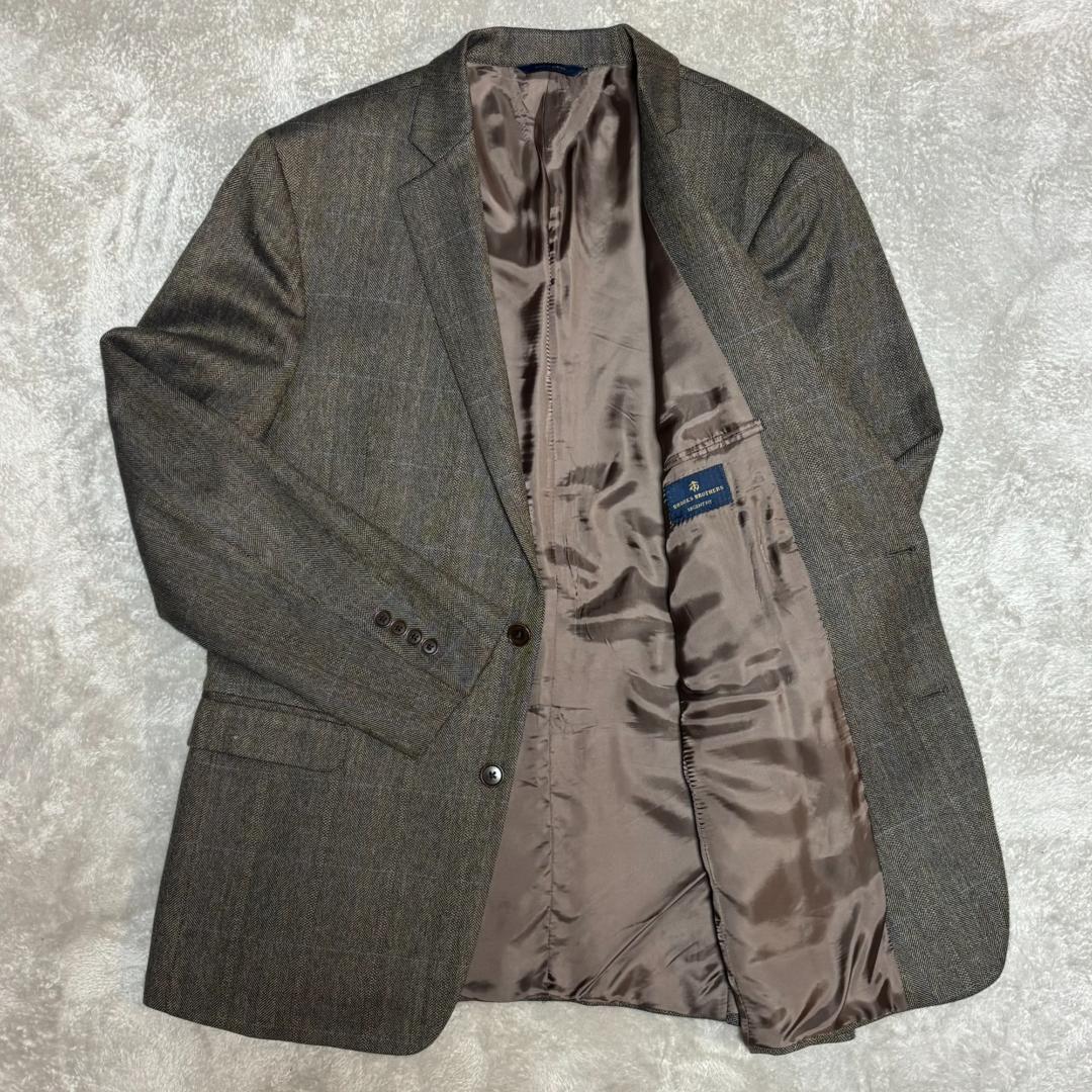 ブルックスブラザーズ ヘリンボーンウール ジャケット メンズ