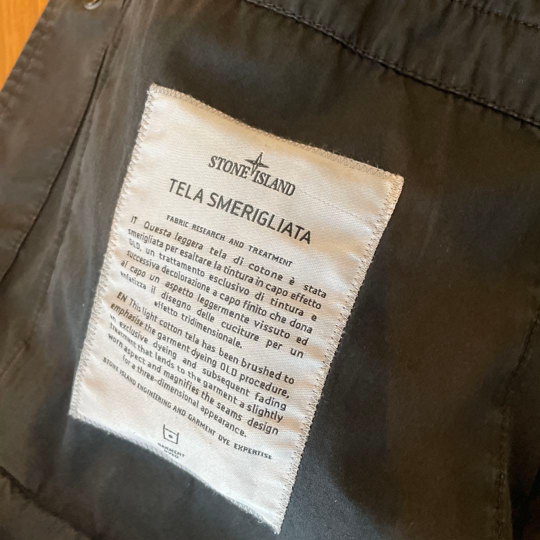 Stone  ミリタリージャケット　tela smerigliata