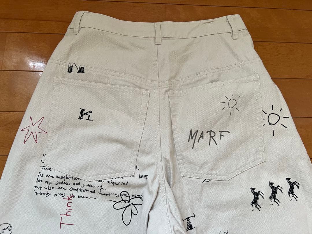 Knuth Marf high waist tatoo pants Sサイズ