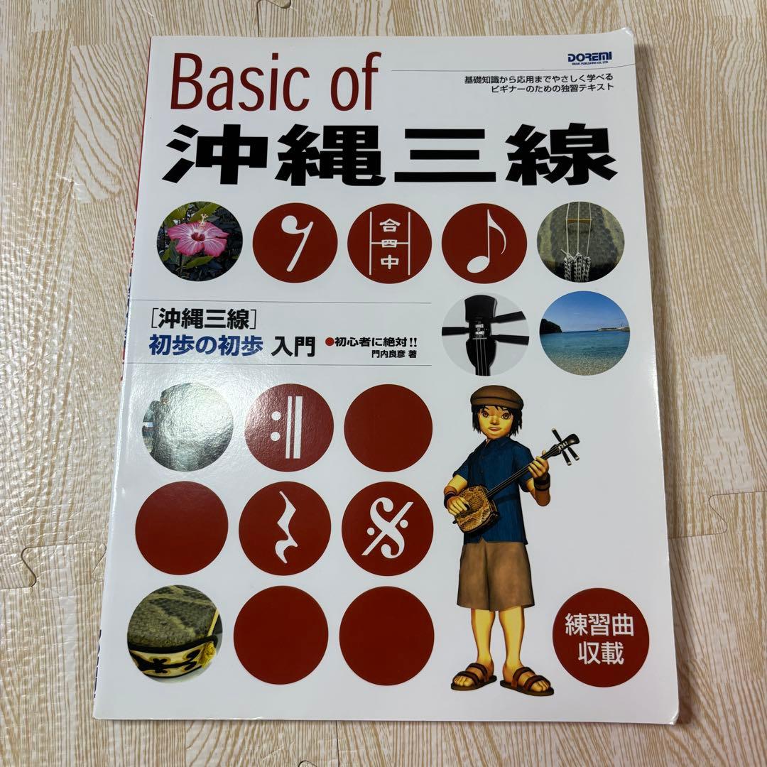 沖縄三線 人工皮 蛇柄 弦楽器 教本 バチ ケース付き 入門　初心者向