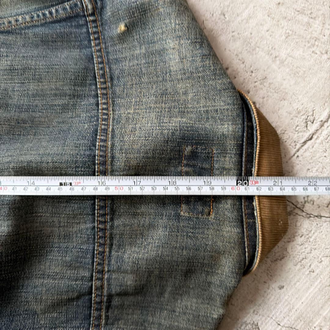 DENIM & SUPPLY デニムジャケット アートピース　サイズL