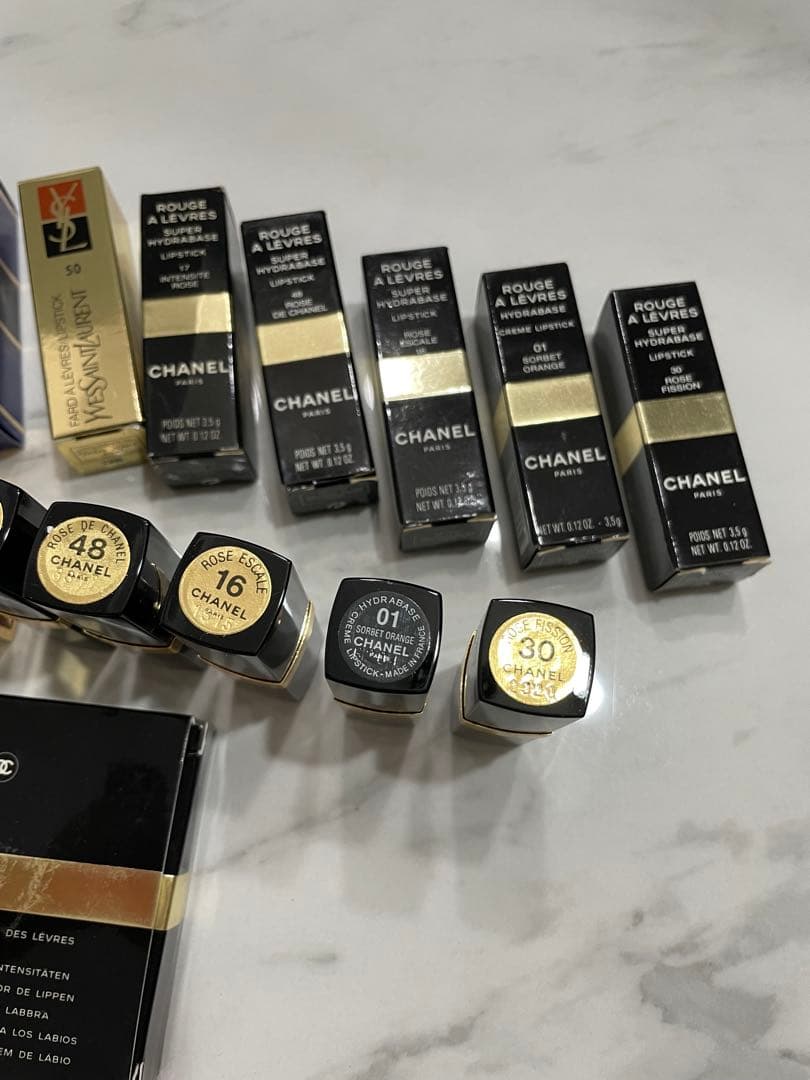 CHANEL Dior YSL口紅　まとめ売り インテリア仕様として