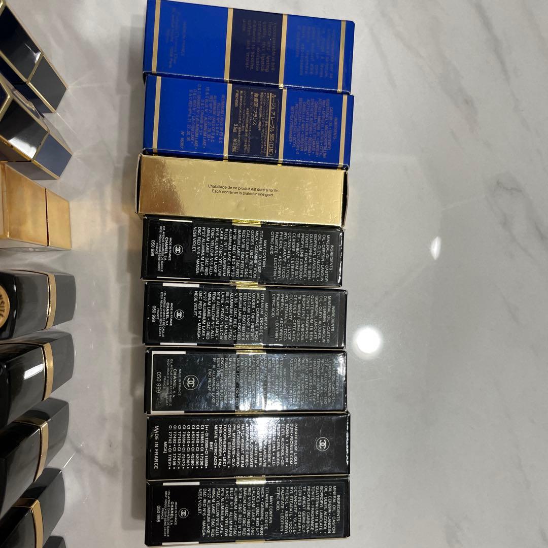 CHANEL Dior YSL口紅　まとめ売り インテリア仕様として