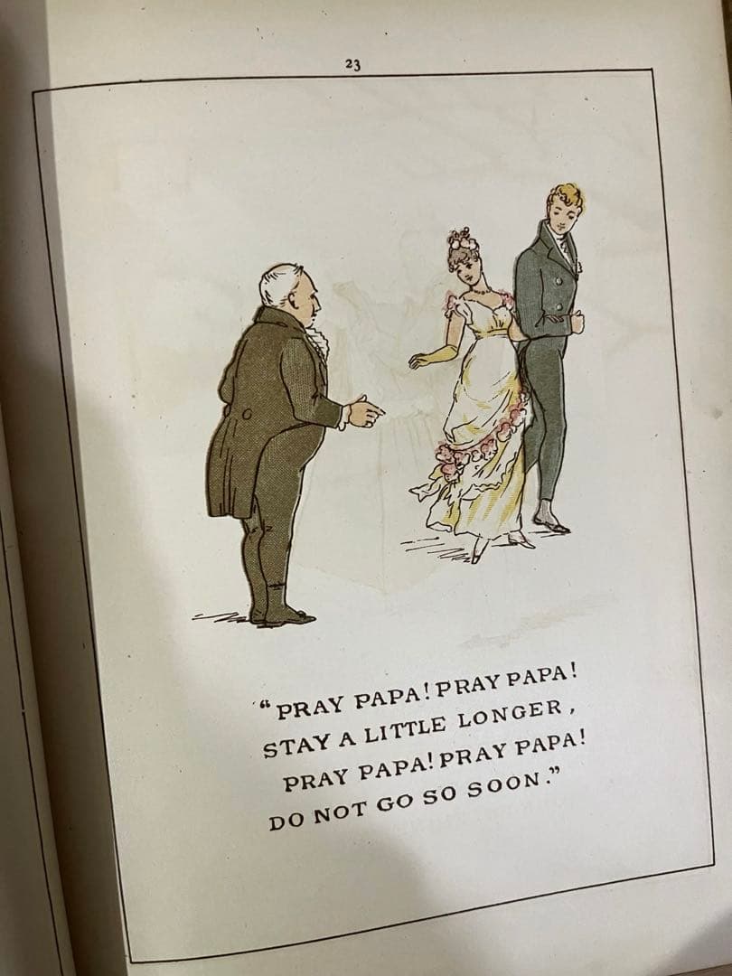 No416希少 アンティーク 古書 洋書 絵本 ビクトリアン 児童書 民謡 童謡