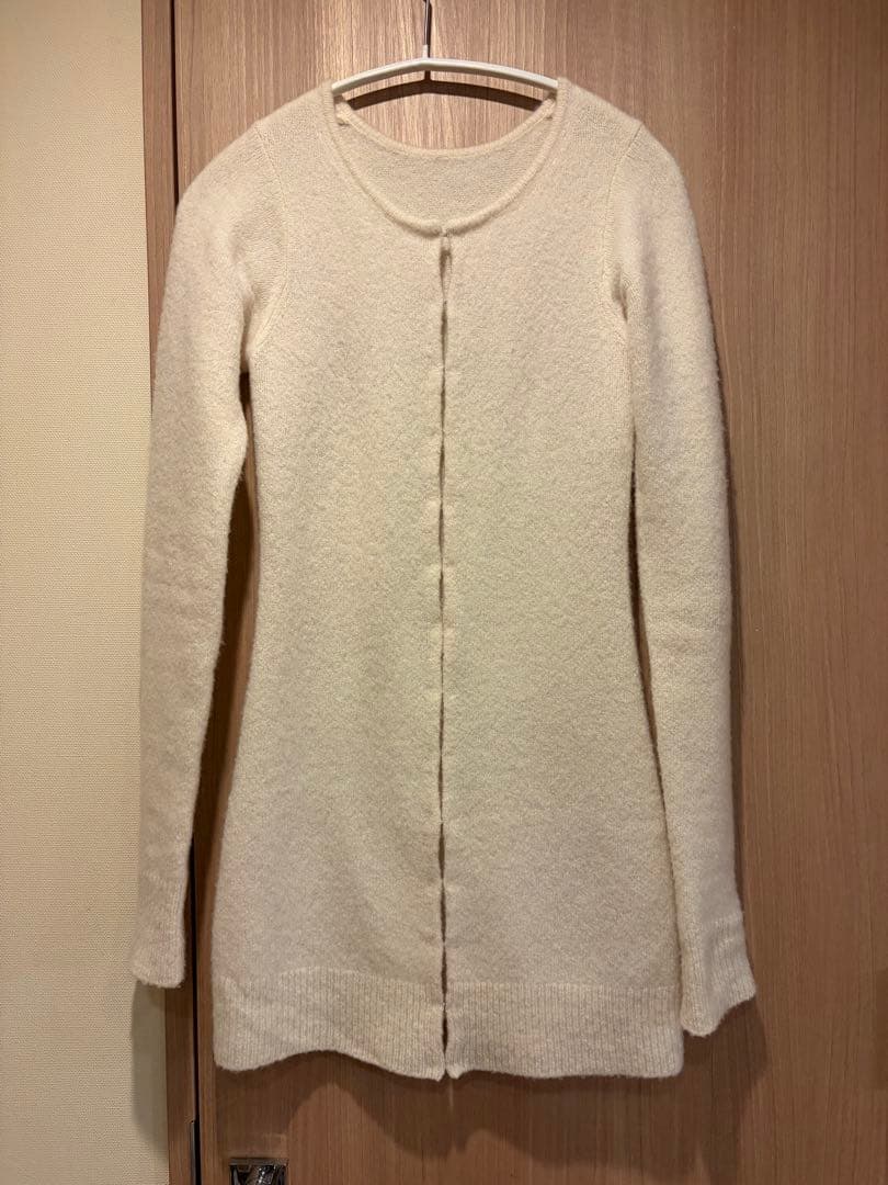 トップス yo biotope cashmere hook long cardigan