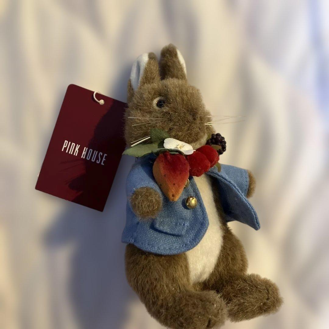 ピンクハウスピーターラビットコサージュ