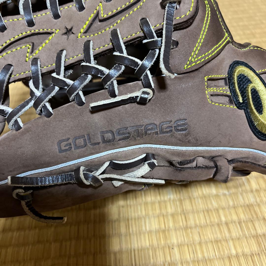 アシックス　グローブ　ゴールドステージ　軟式　左グローブ