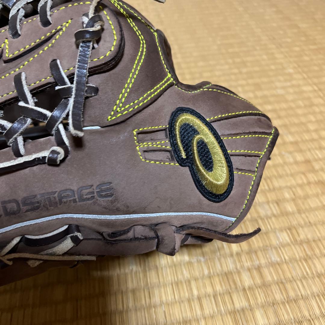 アシックス　グローブ　ゴールドステージ　軟式　左グローブ