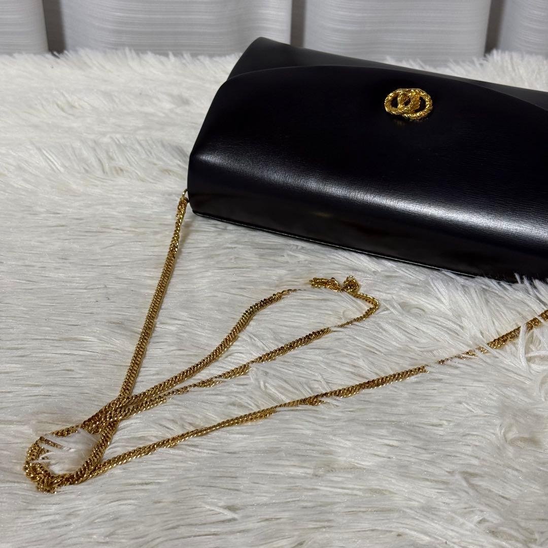 ⭐️未使用品⭐️ ロウナーロンドン　チェーンショルダーバッグ　パーティーバッグ