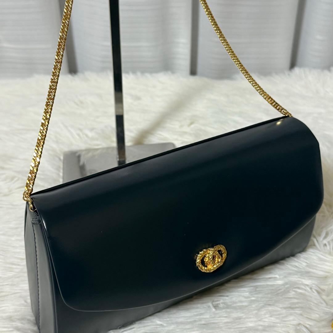 ⭐️未使用品⭐️ ロウナーロンドン　チェーンショルダーバッグ　パーティーバッグ