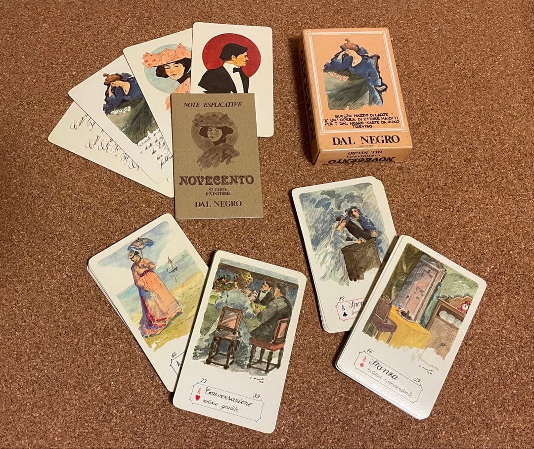 【DAL NEGRO】トランプ/タロットカード★vintage★