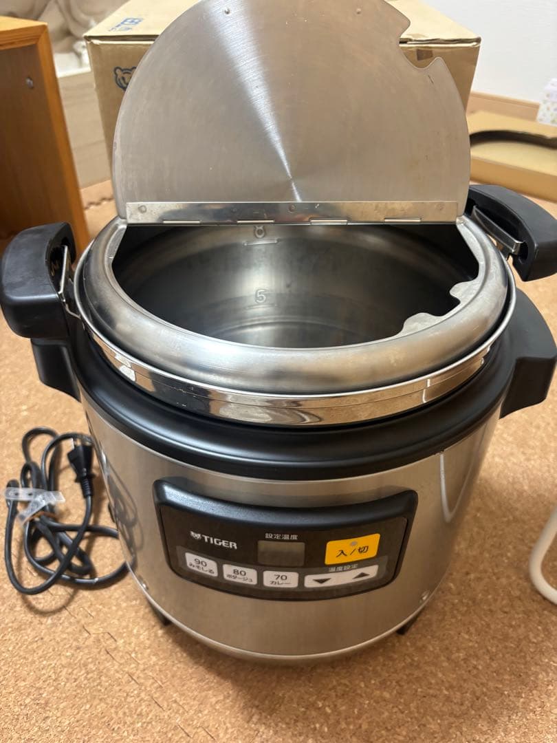 Tiger 8L 業務用マイコンスープジャー JHI-N080 XS ステンレス
