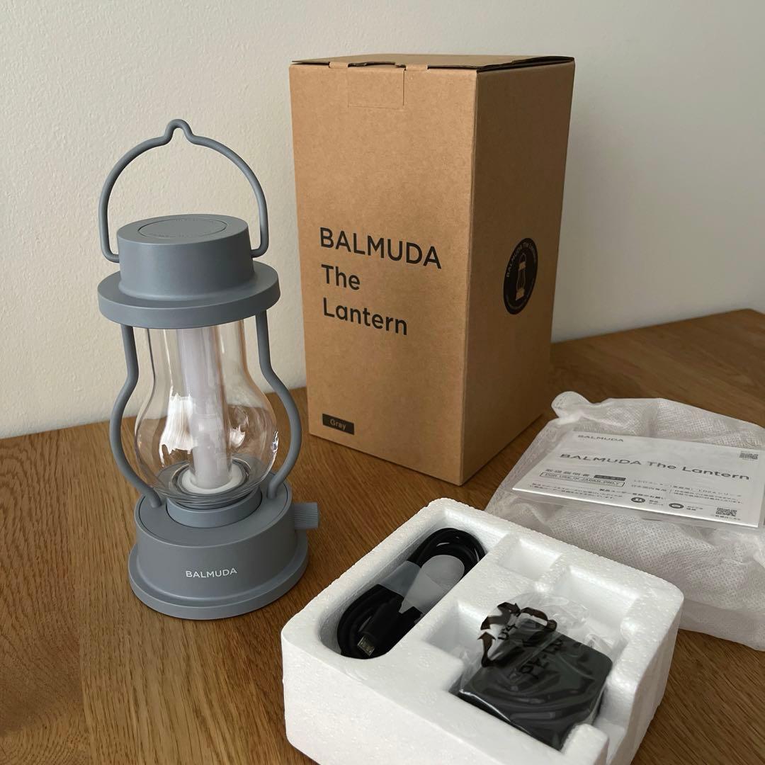 BALMUDA The Lantern ／ Gray グレー 未使用品