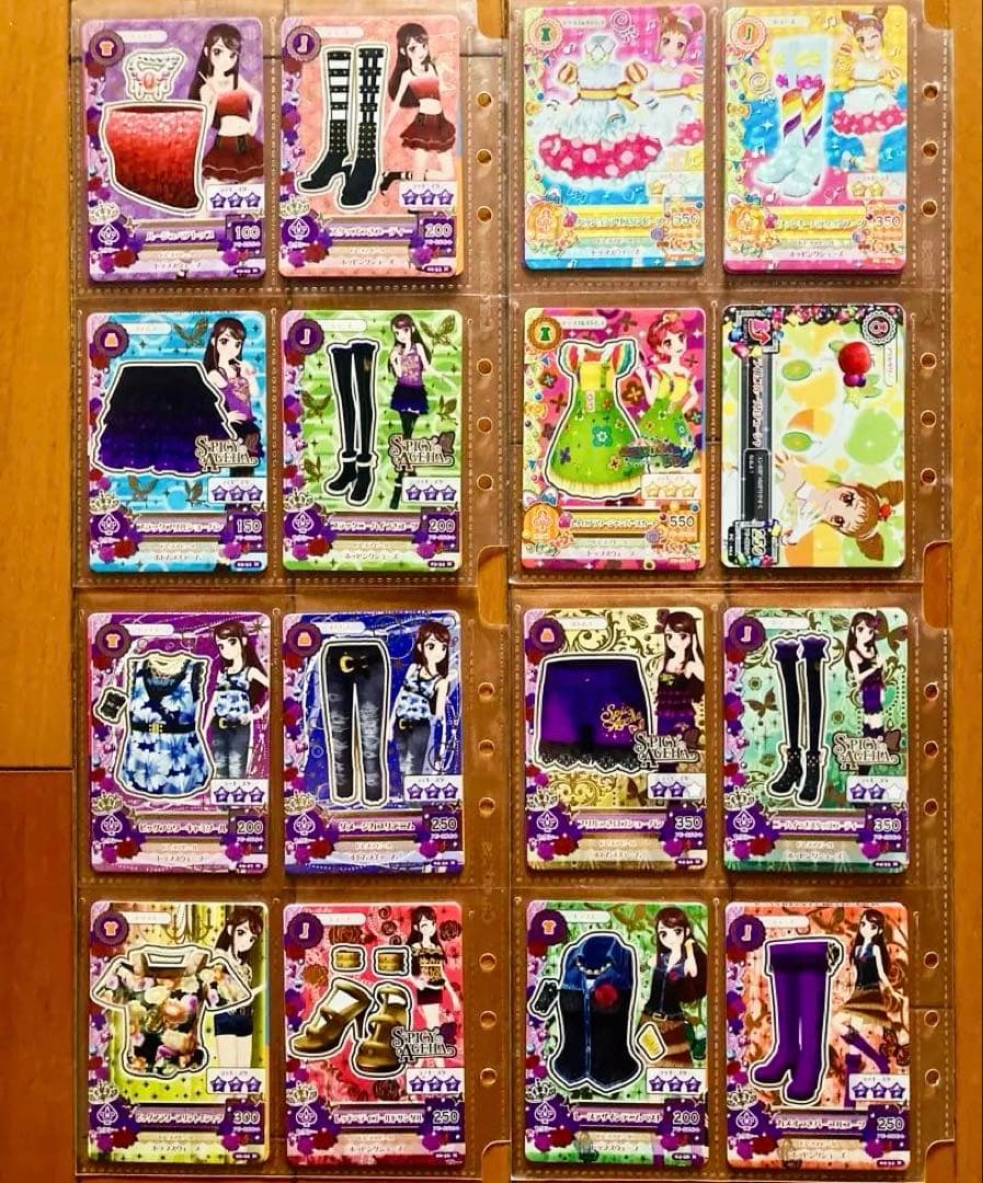 アイカツカード　まとめ売り　230枚　ファイル　バインダー　エンジェリーシュガー