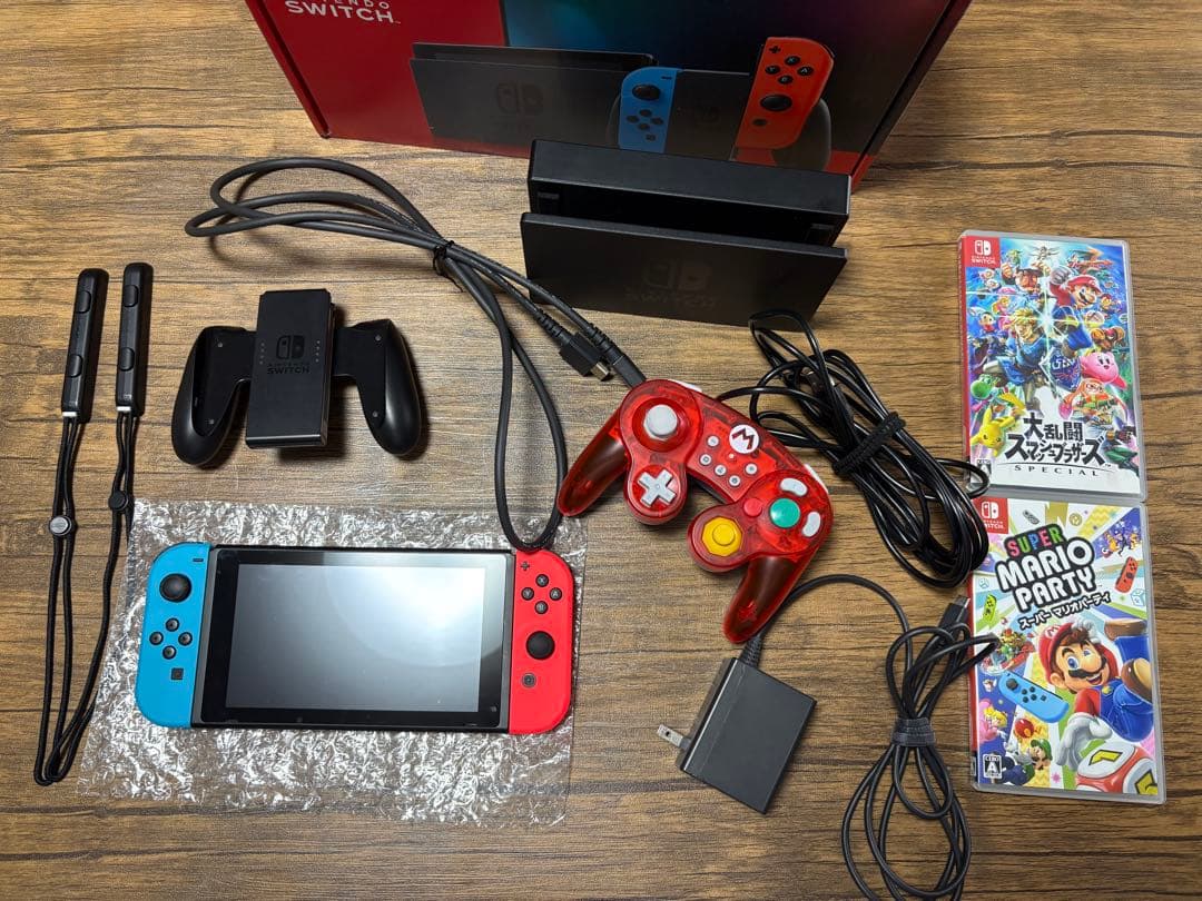 Nintendo Switch ニンテンドースイッチ　本体　ソフト付き