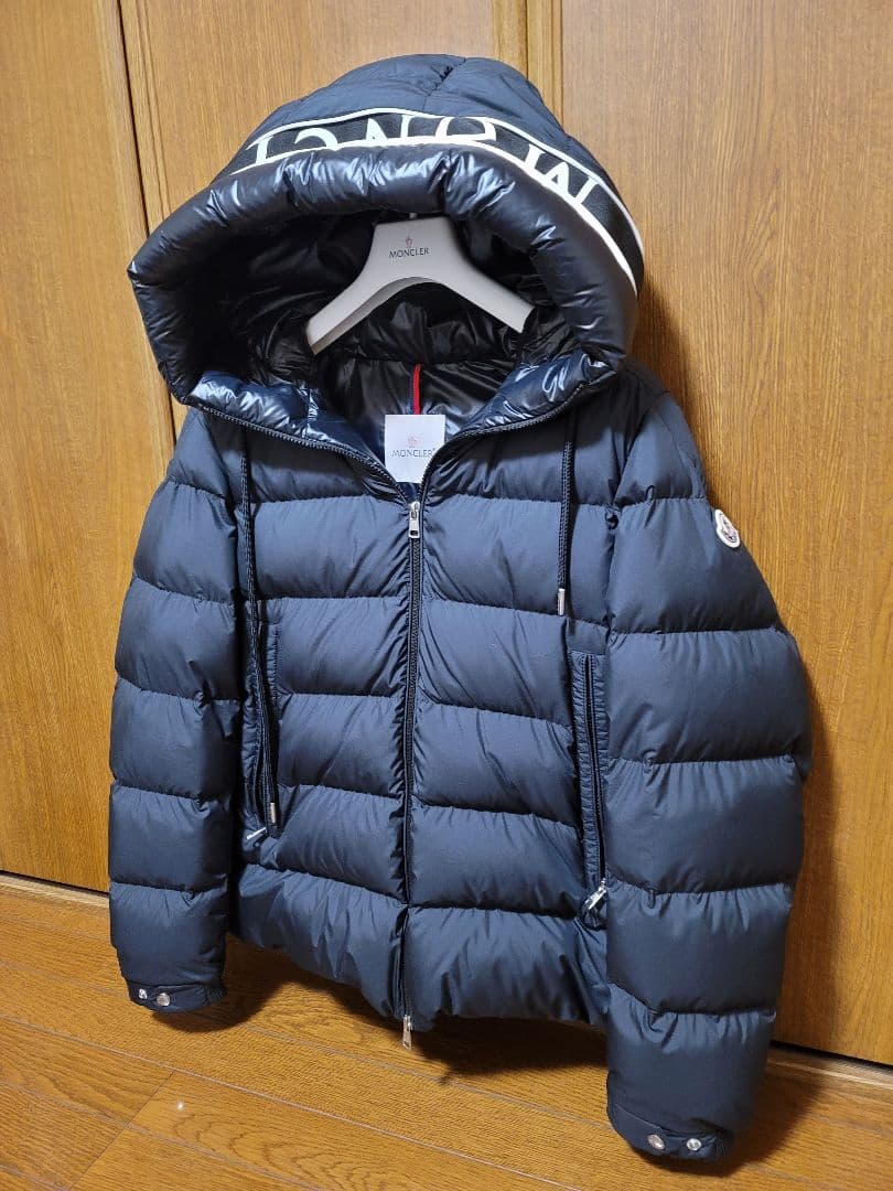 マー。モンクレール　MONCLER　CARDERE　ダウン　ブラック　3