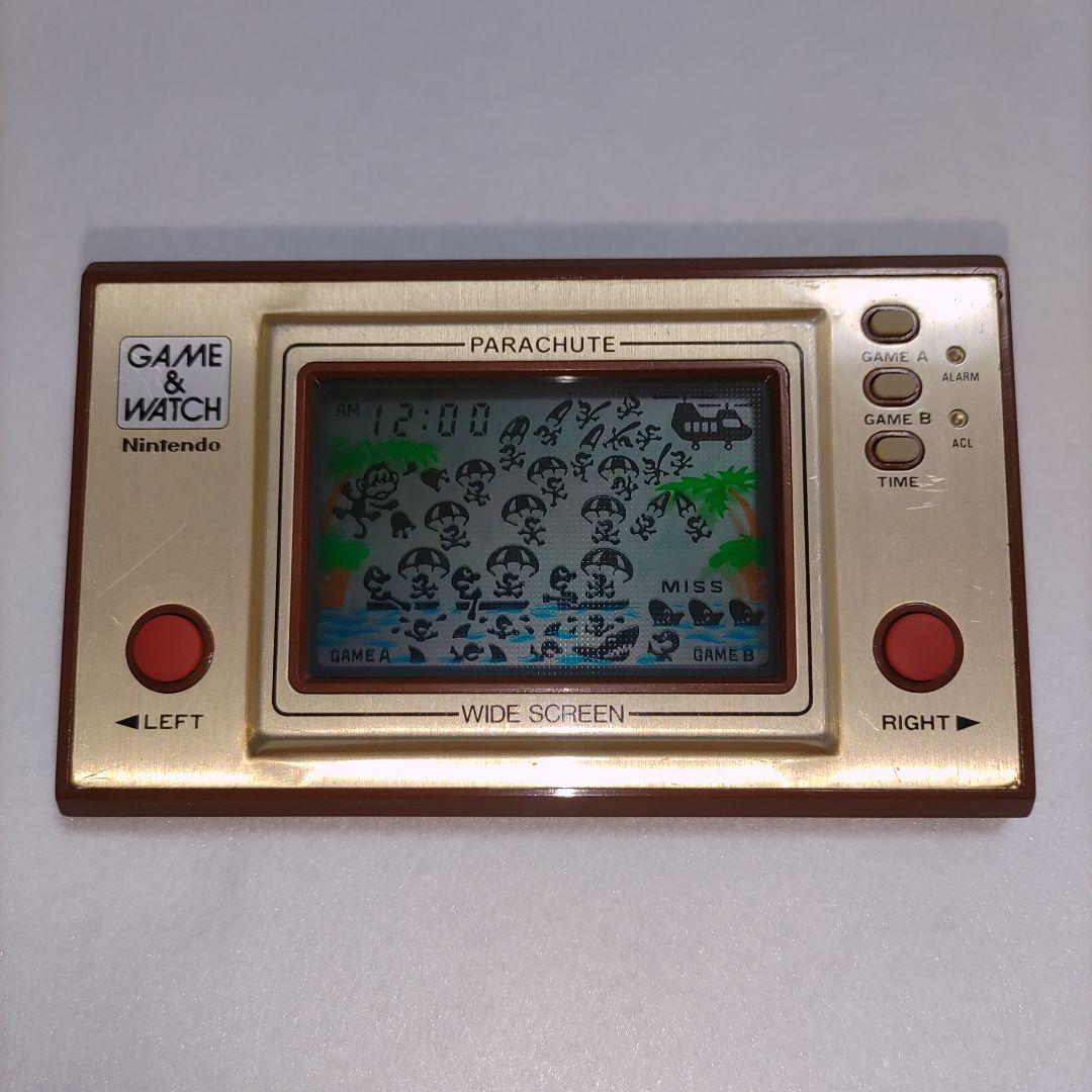 ゲーム＆ウォッチ　パラシュート【液もれなし　ボタン電池付き】