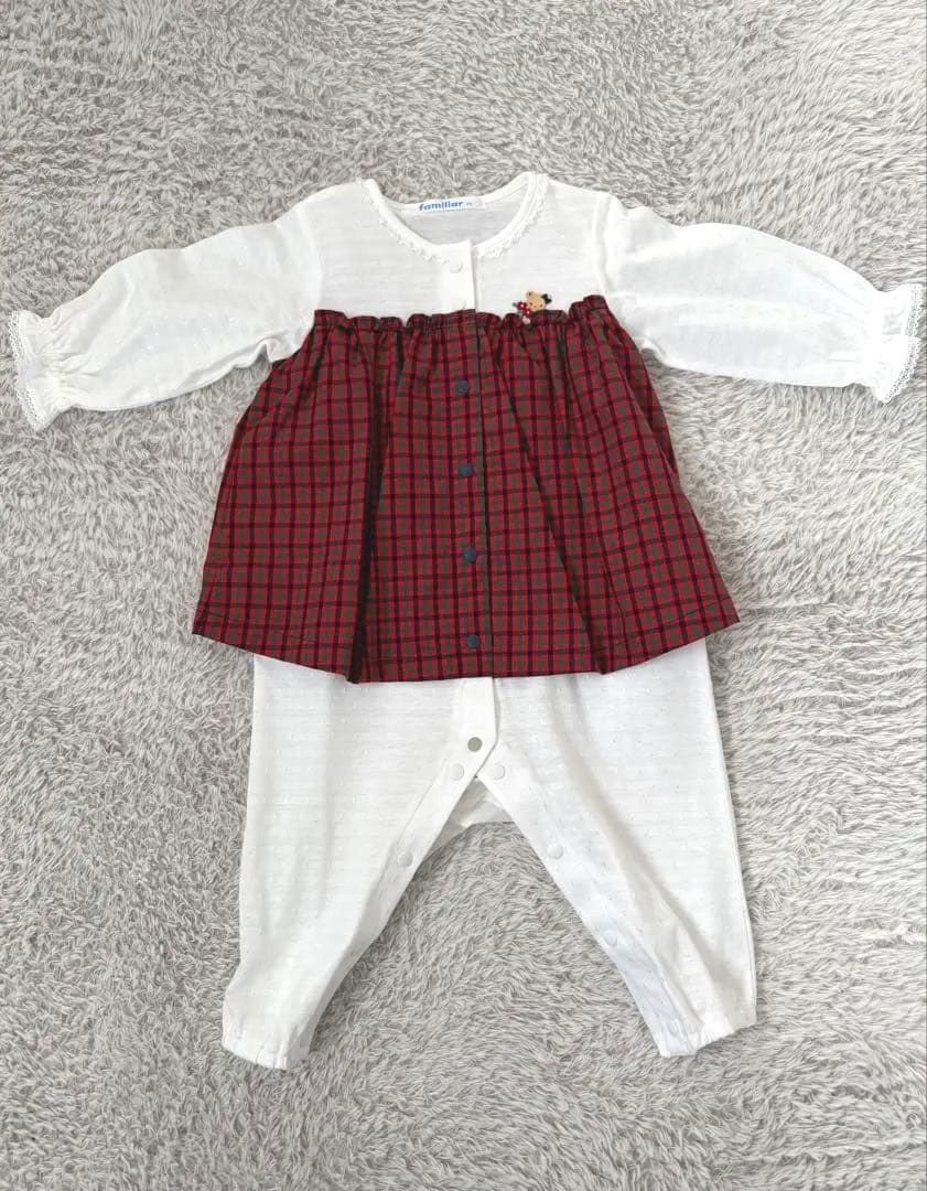 familiar ロンパース 70 未使用！