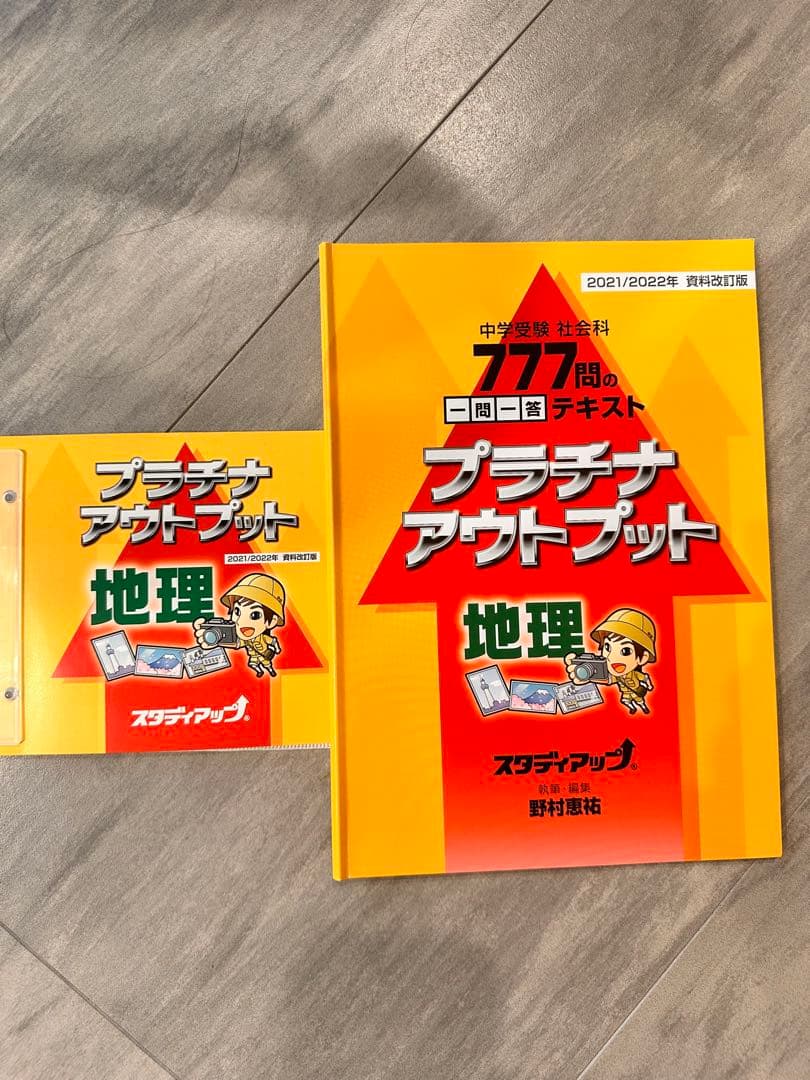 プラチナアウトプット 地理2021/2022年版
