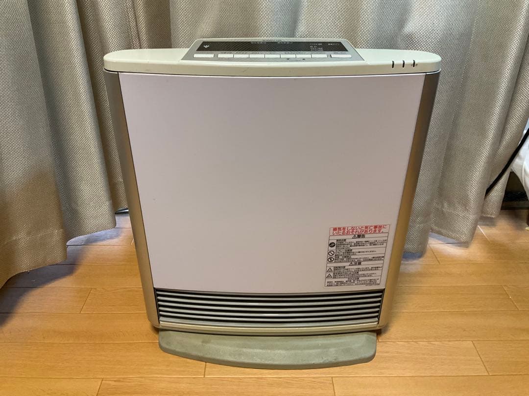 ★プラズマクラスター&音声対応　都市ガス用ファンヒーター　クリーニング済み美品★