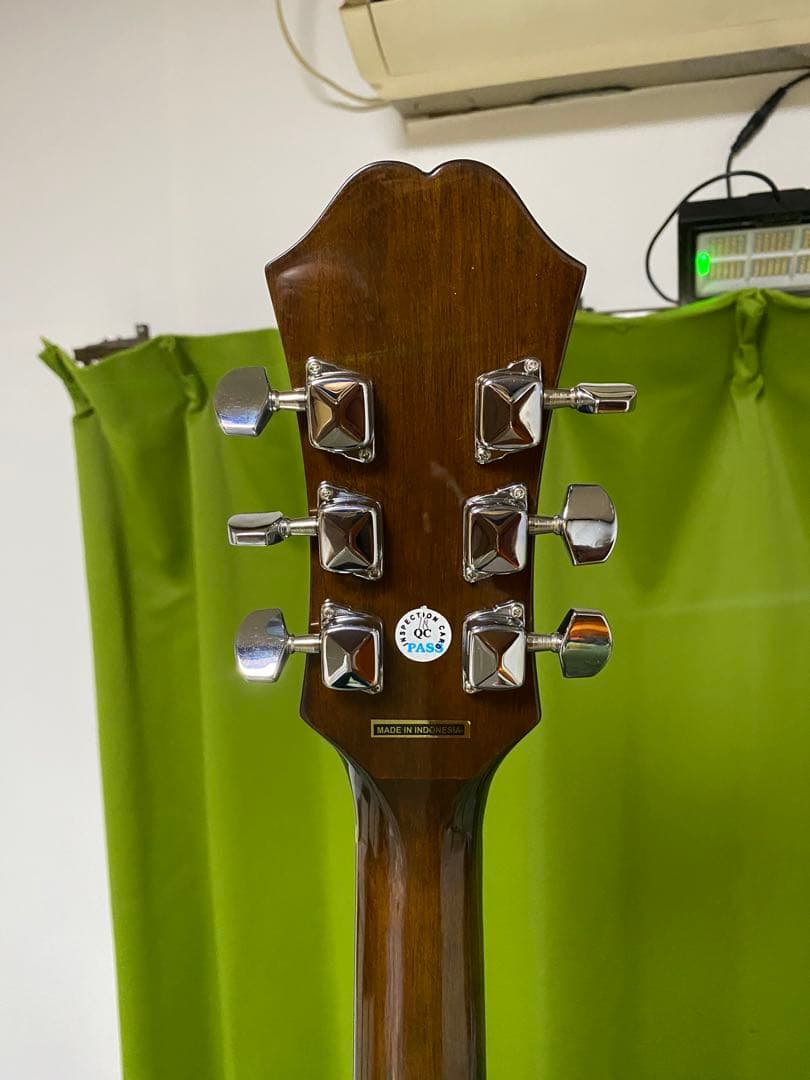 極上美品　気分はジョンレノン　エピフォンAJ100CE エレアコ　音出し良好！